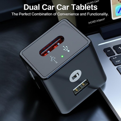 Хорошая цена. Двойная зарядка USB для автомобилей 2.4A 3.0A выход для входа 12V-24V онлайн